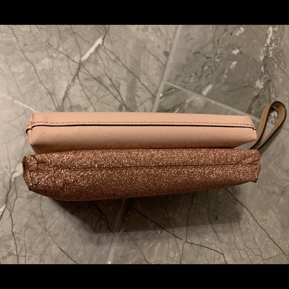 Authentic double zip MK wristlet - Picture 7 of 7